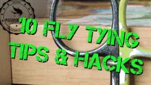 Video thumb for 10 Fly Tying Hacks and Tips #1