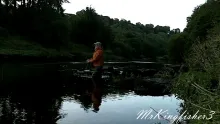 Video thumb for Salmon on a dry fly