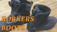 Video thumb for Korkers Hatchback and Darkhorse Wading Boot Review